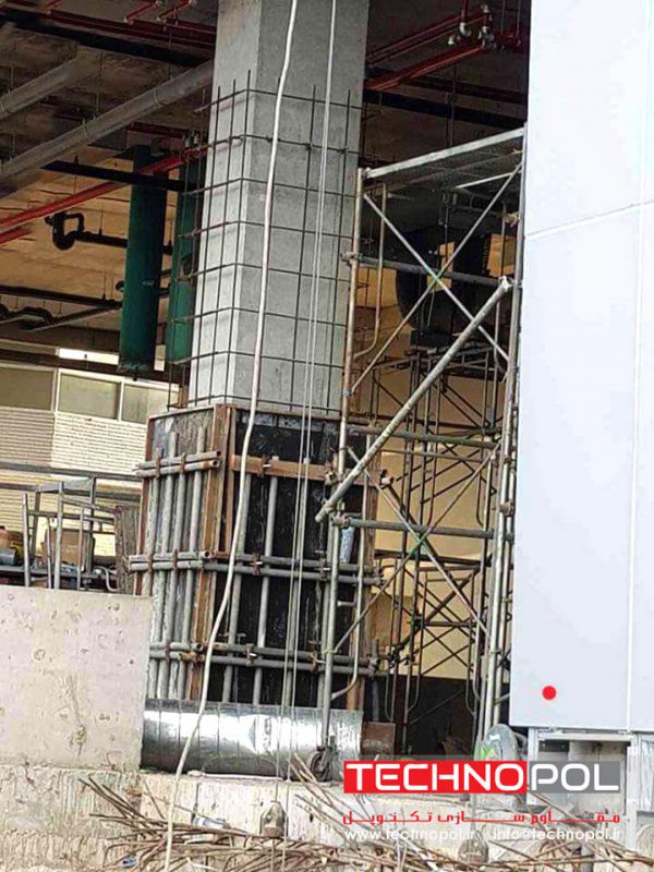 مقاوم سازی به روش ژاکت بتنی