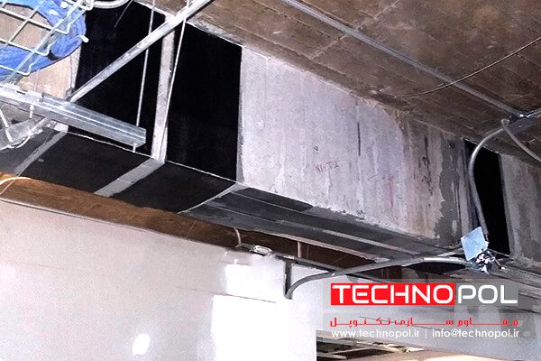 مقاوم سازی و تقویت تیر بتنی با الیاف کربن CFRP