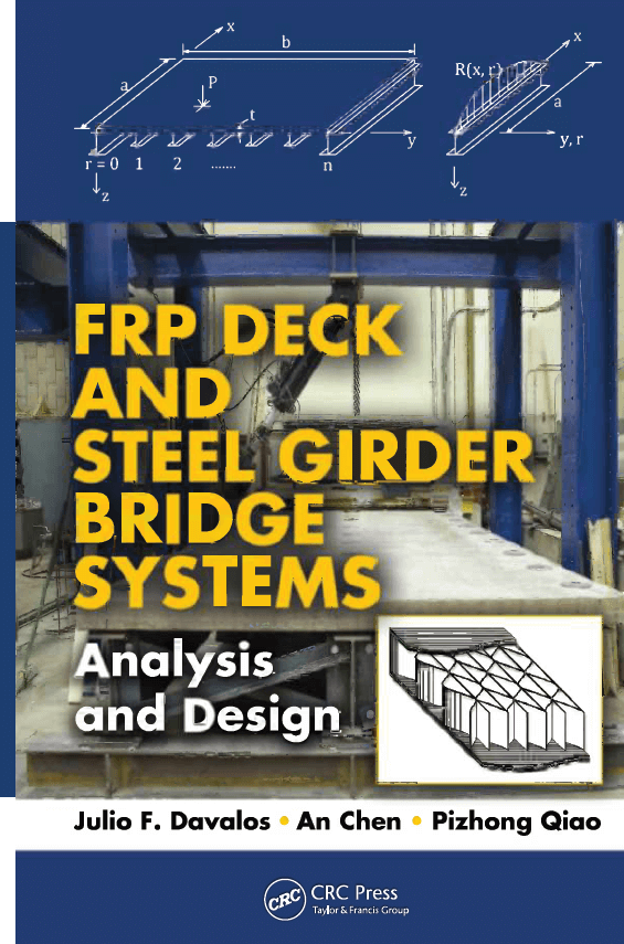 جلد کتاب FRP DECK & Steel Girder Bridge system