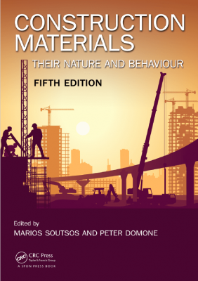 جلد کتاب construction materials