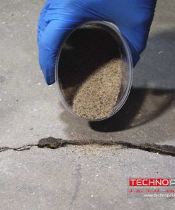 مراحل ترمیم ترک خوردگی کف و درز بتن-مرحله دوم