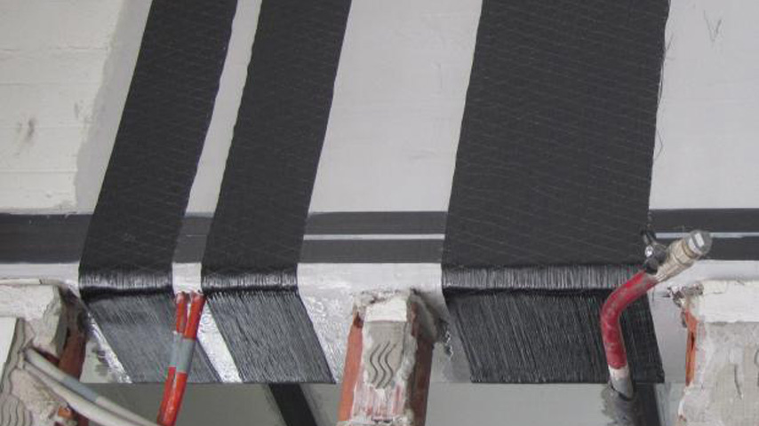 تیر تقویت شده با FRP