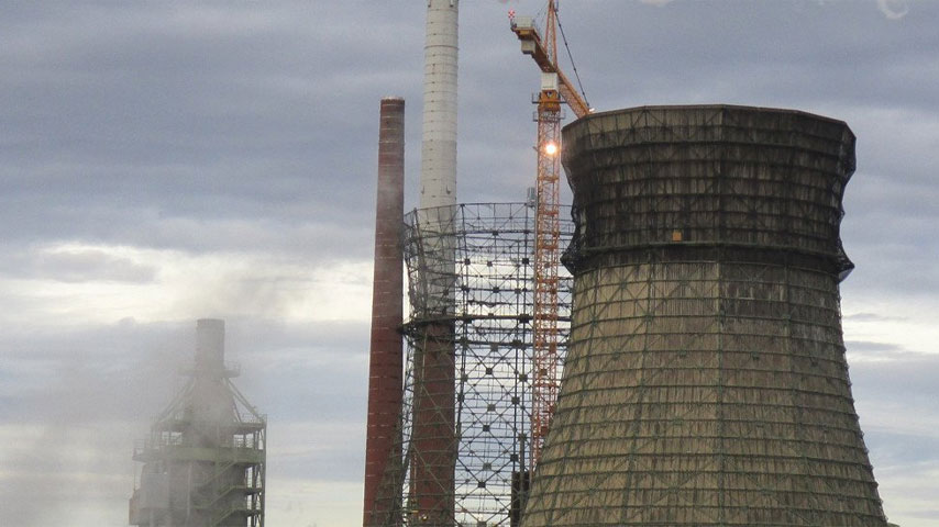 تقویت برج خنک کننده با frp