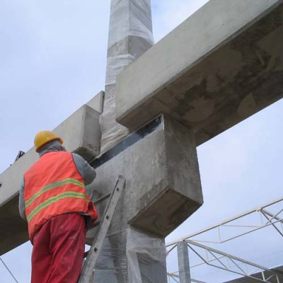 مقاوم سازی سرستون پل بتنی با لمینیت FRP