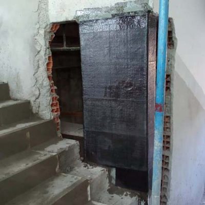 مقاوم سازی ستون بتنی با الیاف frp