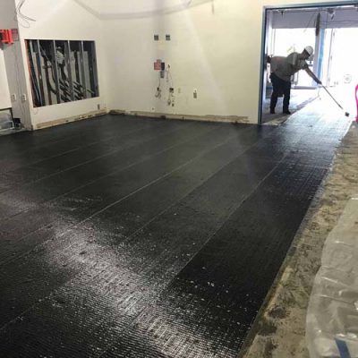 مقاوم سازی کف با الیاف FRP