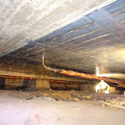 مقاوم سازی فونداسیون بتنی با الیاف FRP