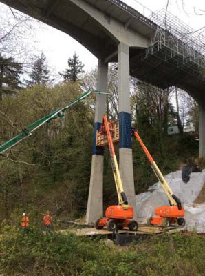 مقاوم سازی پایه پل با الیاف FRP و ژاکت بتنی