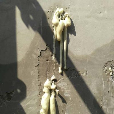 ترمیم دیوار بتنی مخزن با روش تزریق