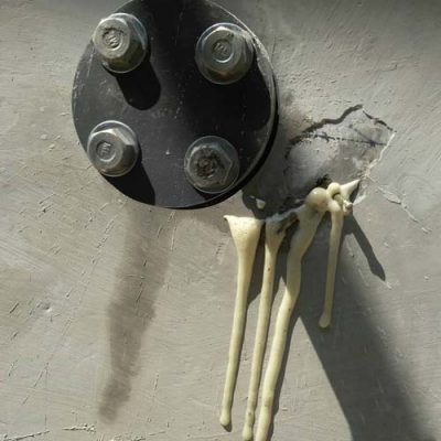 ترمیم دیوار بتنی مخزن با روش تزریق