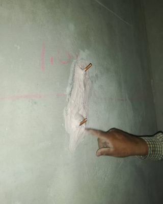 ترمیم دیوار بتنی با روش تزریق