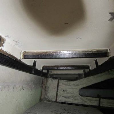 مقاوم سازی خمشی و برشی تیر بتنی پارکینگ تجاری با الیاف FRP