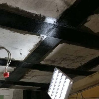 مقاوم سازی سقف با الیاف frp