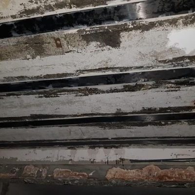 مقاوم سازی دال بتنی با frp