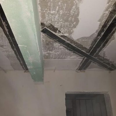 مقاوم سازی دال بتنی با frp