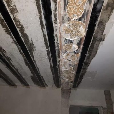 مقاوم سازی دال بتنی با frp