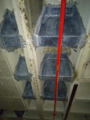 مقاوم سازی دال مجوف با frp