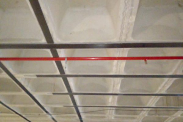 مقاوم سازی دال مجوف با frp