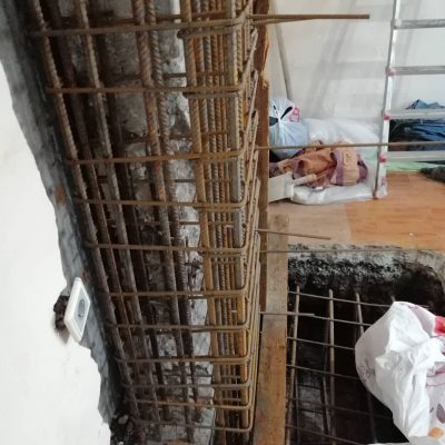 مقاوم سازی ستون با ژاکت بتنی