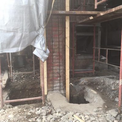 مقاوم سازی ستون با ژاکت بتنی توسط شاتکریت