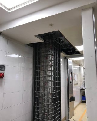 مقاوم سازی ستون ساختمان اداری با ژاکت بتنی