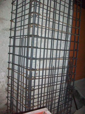 مقاوم سازی ستون های بتنی پارکینگ با ژاکت بتنی