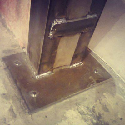 مقاوم سازی بازشو با ژاکت فلزی