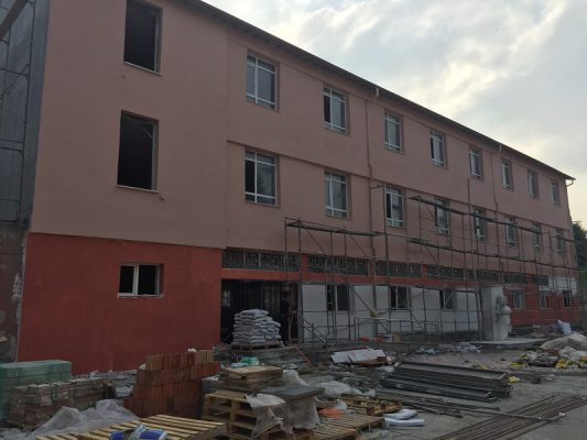 مقاوم سازی دیوارهای پیرامونی با شاتکریت