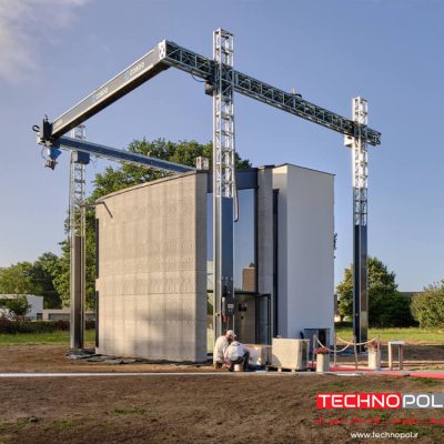 ساخت خانه با فناوری پرینتر سهبعدی