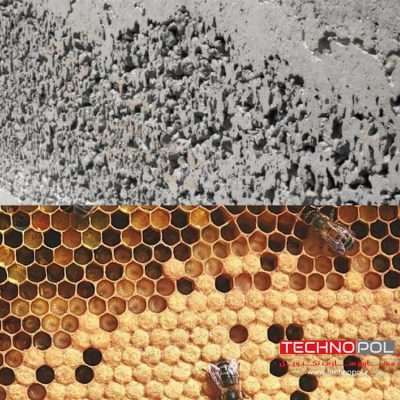 شباهت کرموشدگی بتن به کندو زنبور عسل_تکنوپل