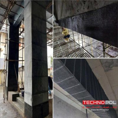 مقاوم سازی ستون، دال، تیر با FRP-شرکت مقاوم سازی تکنوپل