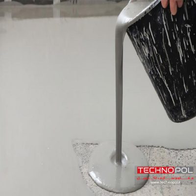 جایگذاری ملات خود تراز شونده