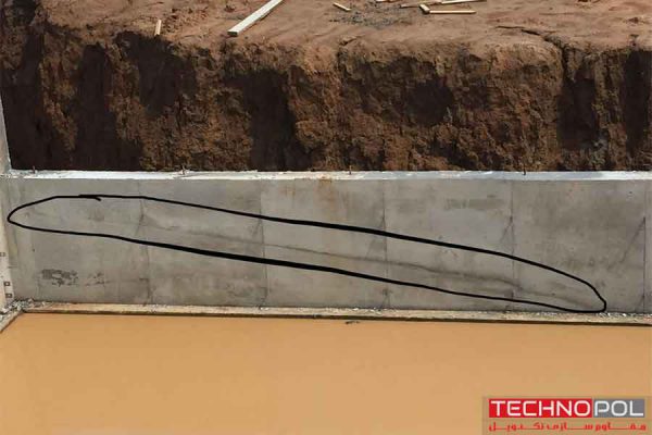 بروز درز سرد در فونداسیون بتنی