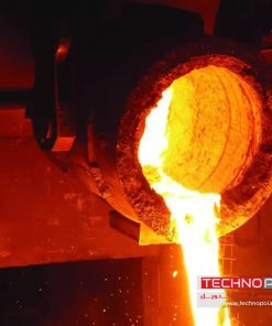 جرم نسوز با مقدار سیمان متوسط در ریخته گری